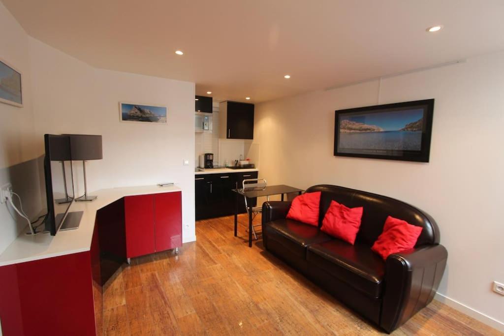 Confortable Studio Carre D'Or 2Pers, Rez-De-Chaussee มาร์กเซย ภายนอก รูปภาพ